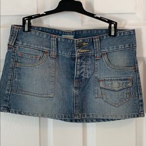 Hollister Jean mini skirt